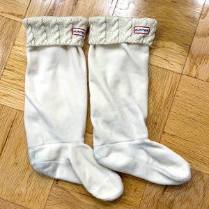 Hunter Cable Tall Boot Socks
